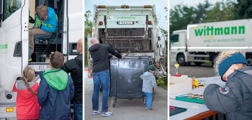 Kinderparadies auf dem Wertstoffhof
